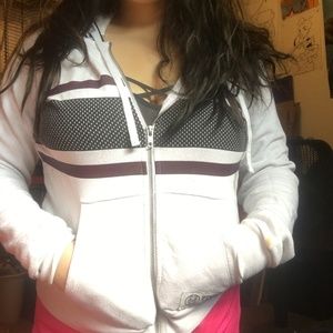PINK zip up hoodie